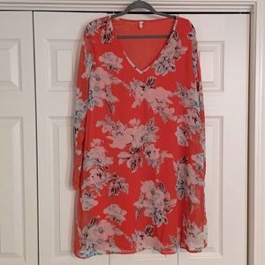 PinkBlush Floral Maternity Dress